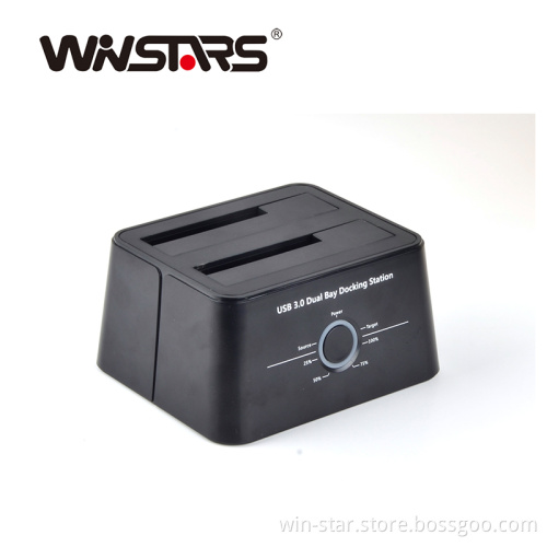 USB-C Dual Bay Docking Station for 2.5&3.5